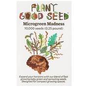 Plant Good Seed Microgreen Madness Seeds for Planting 10,000 Count, Fast Growing for Baby Greens