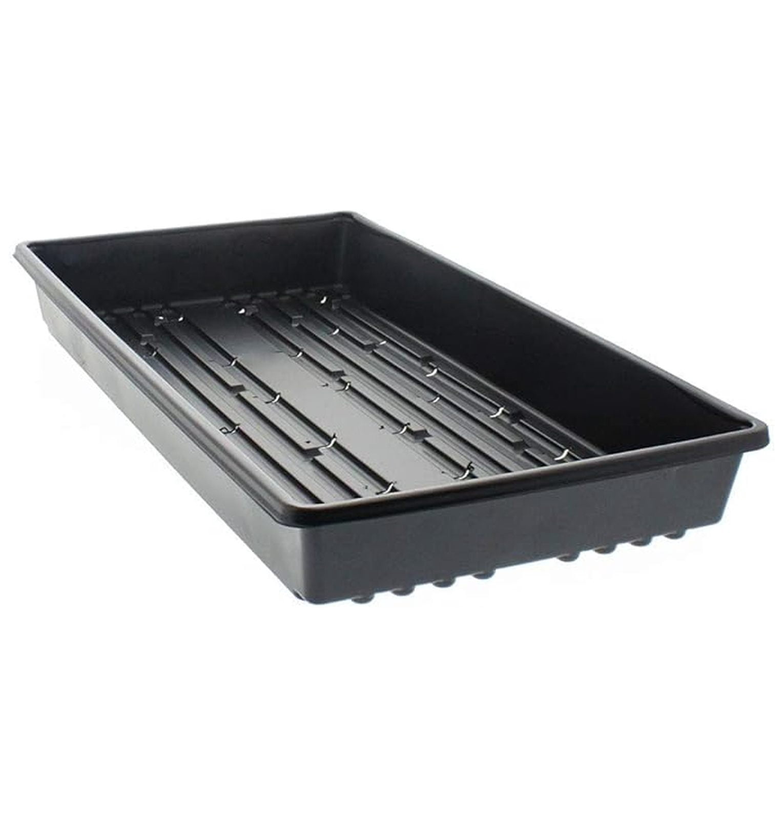 Microgreen Trays 10 Pack - 1020 Seed Starting Tray, Heavy Duty .88 Gauge, No Holes for Indoor Growing, Seedling Starter, Hydroponics