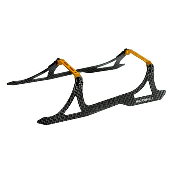 Microheli Aluminum/Carbon Fiber Landing Gear "A" Style (GOLD) - BLADE 230S / V2 / Smart