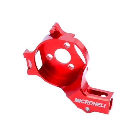 Microheli Aluminum Tail Motor Mount (RED) - BLADE MCPX BL2
