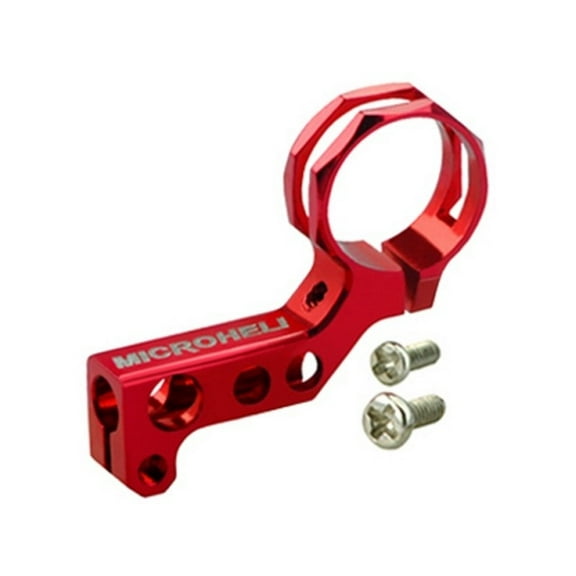 Microheli Aluminum Tail Motor Mount (RED) - BLADE mSR S / Nano CPX / CPS / S2 / S3