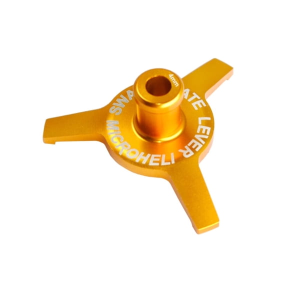 Microheli CNC Aluminum Swashplate Leveler (GOLD) - BLADE 250 CFX / 230S / 230S V2 / Smart