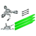 thumbnail image 1 of Microheli CNC Triple Green Plastic Blades Conversion set - BLADE 230S / V2 / Smart, 1 of 1