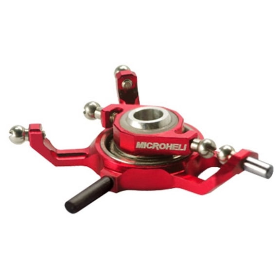 Microheli Precision CNC Aluminum X Swashplate (RED) - BLADE MCPXBL / BL2
