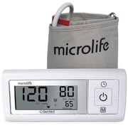 Microlife Series 200 Digital Blood Pressure Monitor, Wide-Range Upper Arm Cuff, Stores 30 Readings