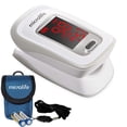 thumbnail image 1 of Microlife Series 200 Fingertip Pulse Oximeter, Blood Oxygen Saturation (SpO2) and Heart Rate Monitor, Includes Batteries, Lanyard and Case, 1 of 6