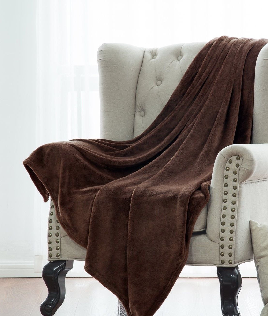 "Microlight Plush Solid Fleece Throw Blanket, Multipurpose, Lightweight