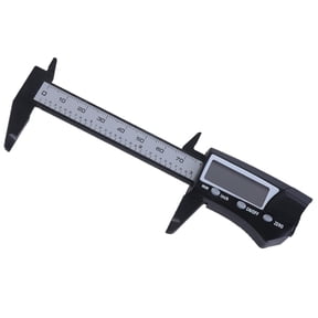 Micrometer Gauge Thickness Diameter Measuring Tool 0-75mm Vernier Caliper Pocket Size Instrument LCD Digital Caliper