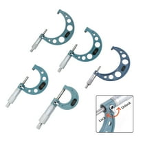 Micrometer Outside Diameter Measurement Tool 0-1In 1-2In 2-3In 3-4In 4-5In Outside Spiral Micrometer Mechane Gauges Measureing A Fangkenuo