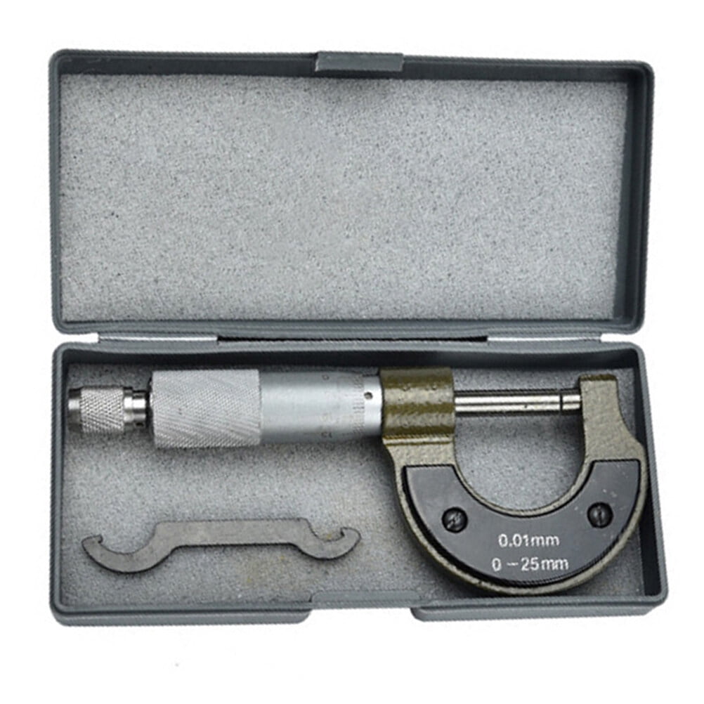 Micrometer Outside Diameter Ratchet Thimble Caliper Metric Digital
