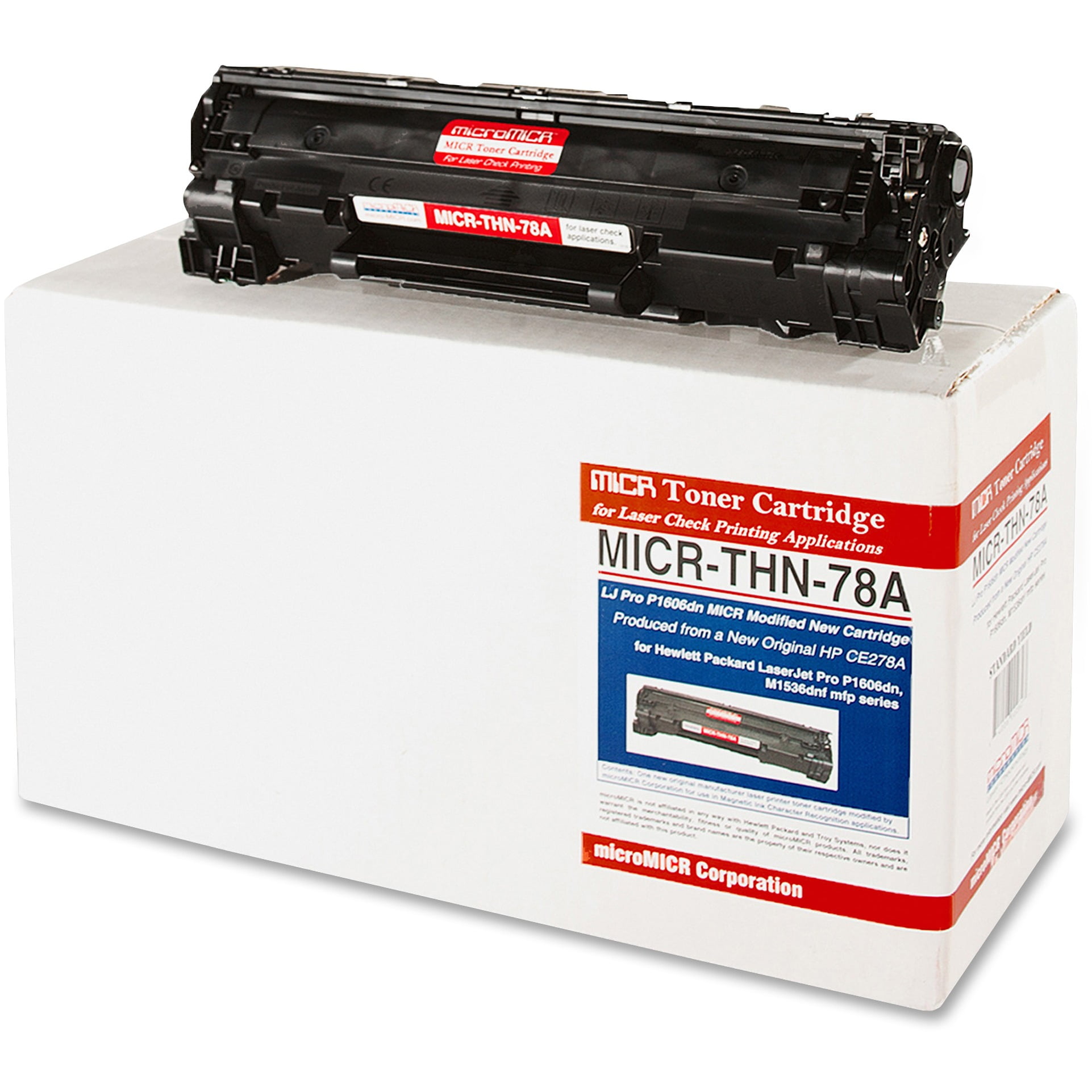 microMICR MICR Toner Cartridge - Alternative for HP - Laser - 2100 Pages - Black - 1 Each microMICR MICR Toner Cartridge - Alternative for HP - Laser - 2100 Pages - Black - 1 Each