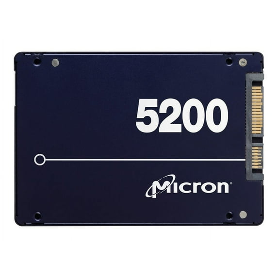 Micron 5200 MAX - SSD - encrypted - 1.92 TB - internal - 2.5" - SATA 6Gb/s - Self-Encrypting Drive (SED), TCG Enterprise SSC