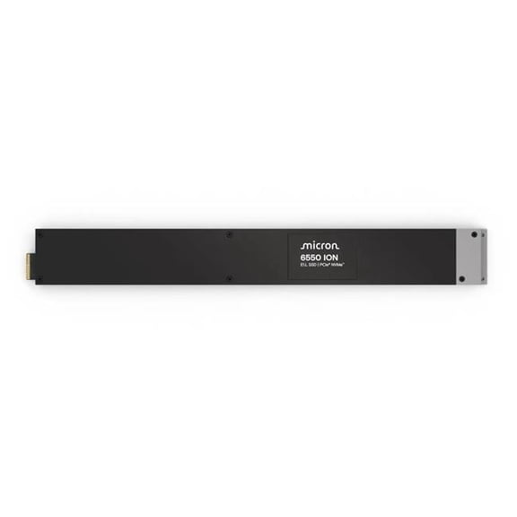 Micron MTFDLBN30T7THL-1BK1DFCYYT 6550 ION NVMe 30.72TB E1.L 9.5 mm 512 bytes OCP 2.5 Plus SED TCG Opal Solid State Drive