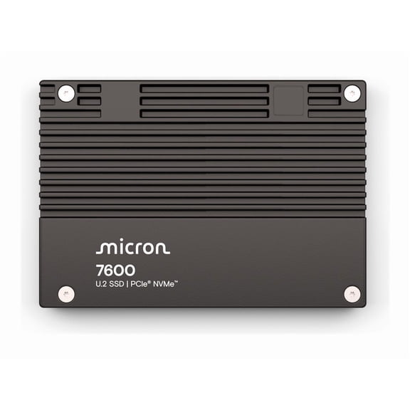 Micron 7600 PRO 1.92 TB Solid State Drive 2.5" Internal U.2 PCIe NVMe PCI Express NVMe 5.0 x4 Read Intensive TAA Compliant