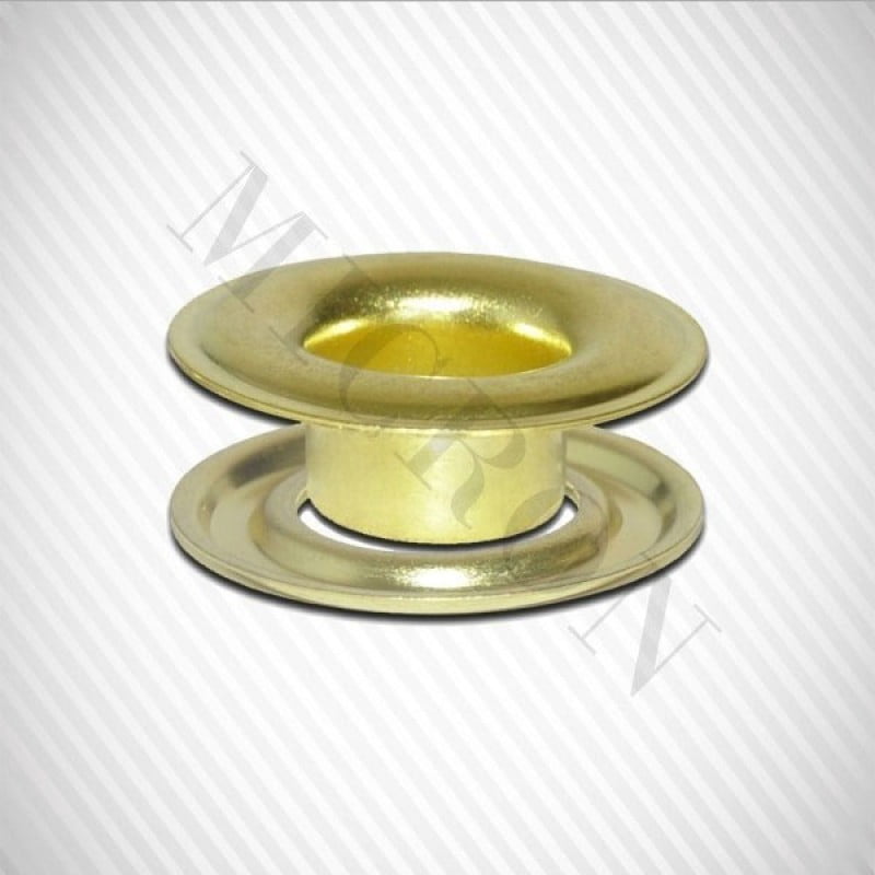 Micron Brass Self-Piercing Grommets & Washers #2 (3/8"), 500 piece set