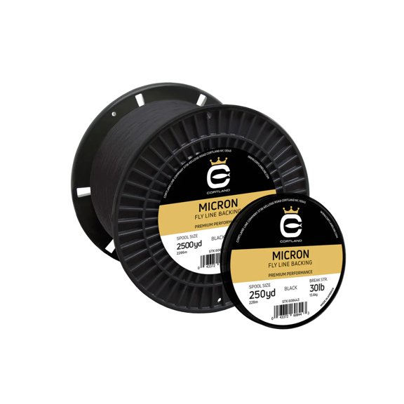 Micron Fly Line Backing - Black