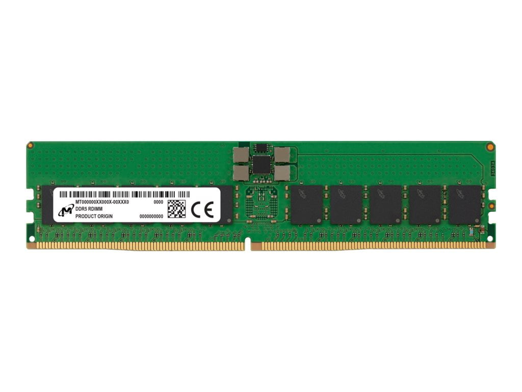 Micron - DDR5 - module - 32 GB - DIMM 288-pin - 6400 MHz / PC5-51200 ...