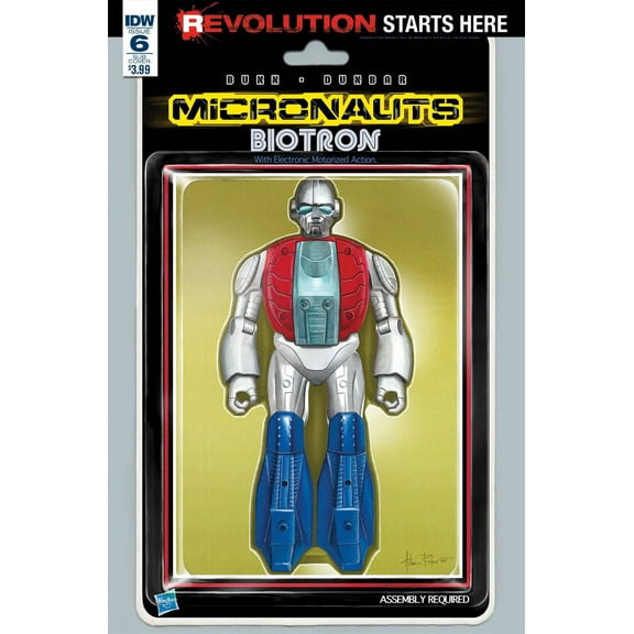 Micronauts #6 Subscription Var A (Subscription Var A) Idw Publishing Comic Book