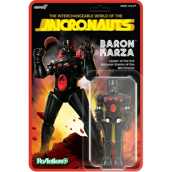 Super7 - Micronauts - ReAction+ Wv1 - Baron Karza