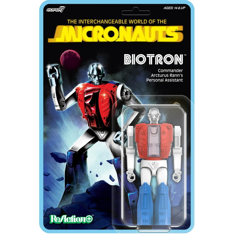 Super7 - Micronauts - ReAction+ Wv1 - Biotron - Walmart.com