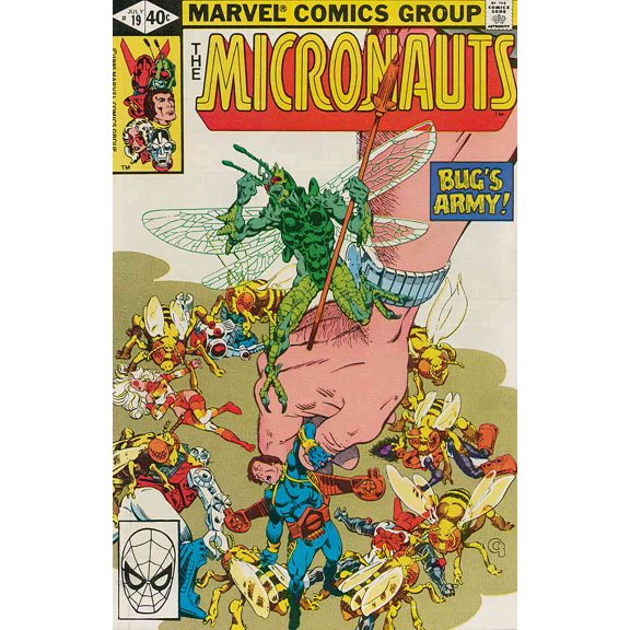 Micronauts (Vol. 1) #19 VF ; Marvel Comic Book