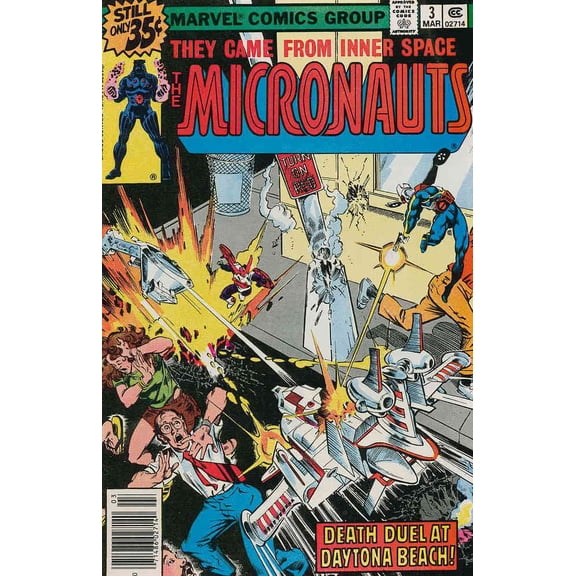 Micronauts (Vol. 1) #3 VF ; Marvel Comic Book