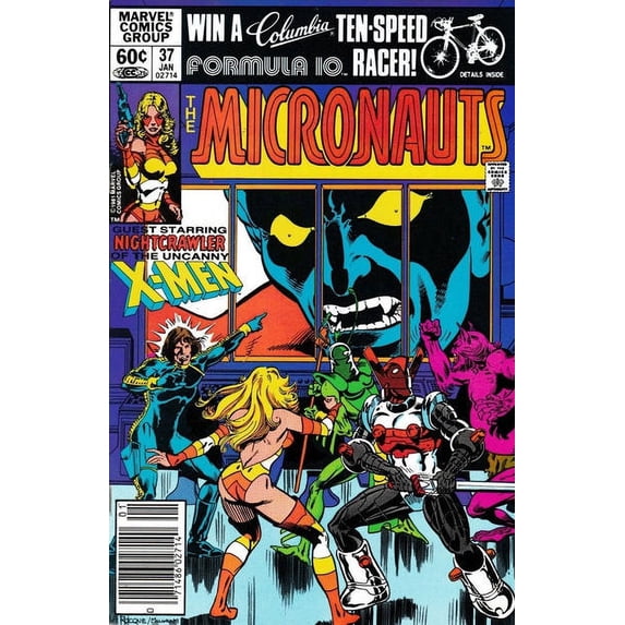 Micronauts (Vol. 1) #37 (Newsstand) VF ; Marvel Comic Book
