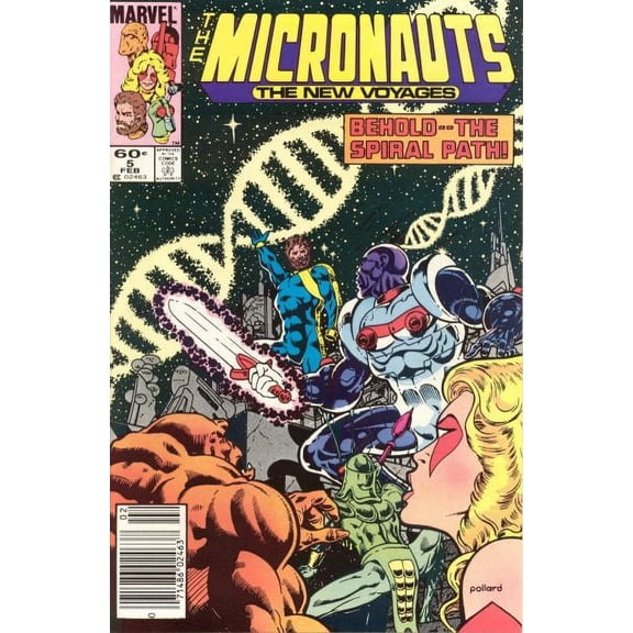 Micronauts (Vol. 2) #5 (Newsstand) VF ; Marvel Comic Book