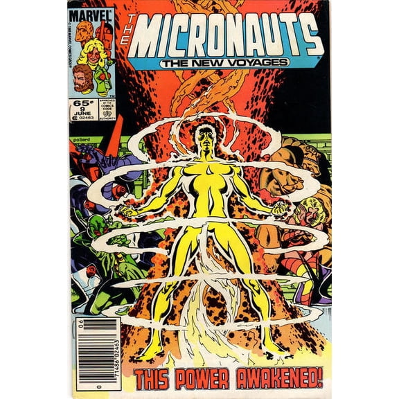 Micronauts (Vol. 2) #9 (Newsstand) VF ; Marvel Comic Book