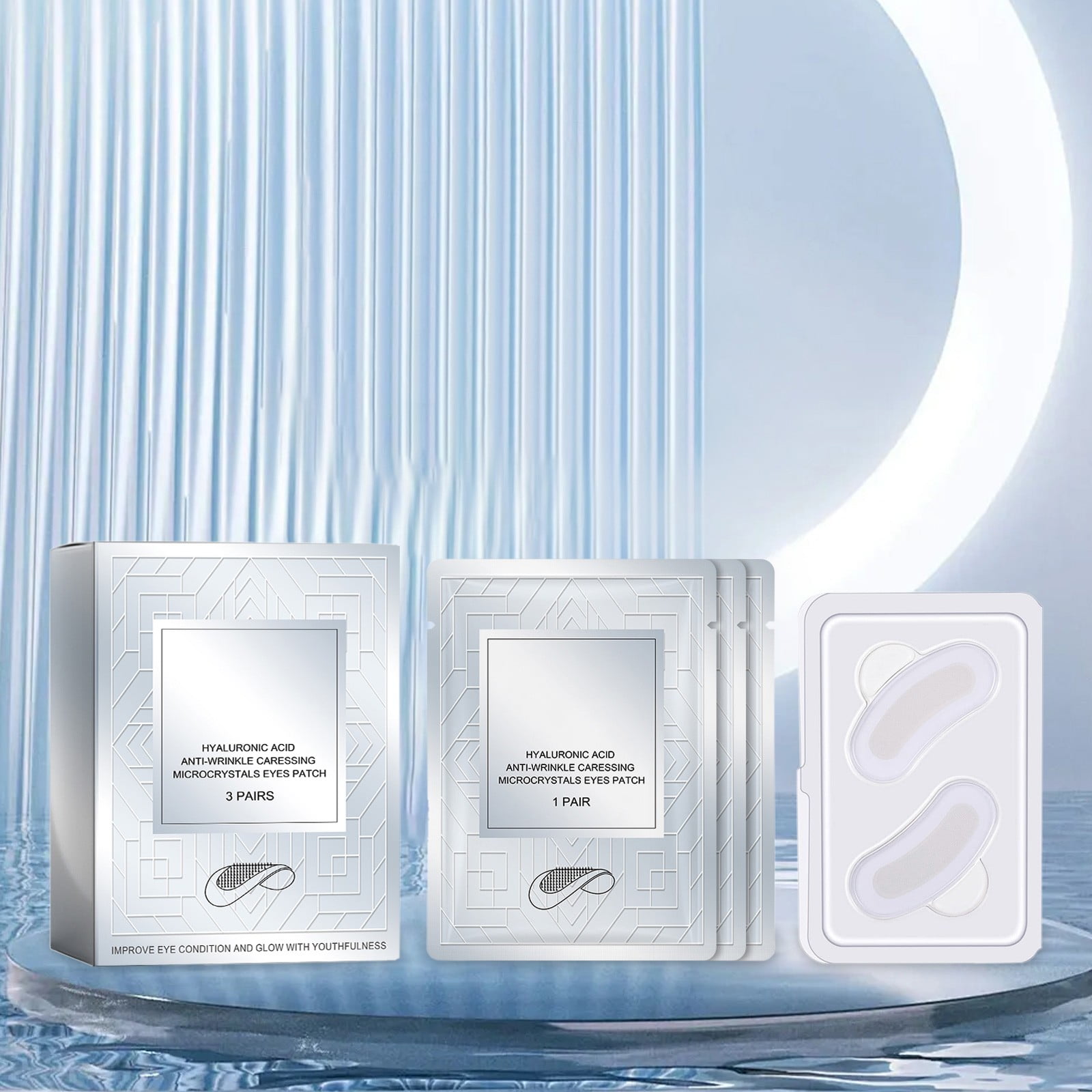 Microneedle Eye Reduces Hydrates And Moisturizes Around Eyes Pregnancy