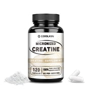Micronized Creatine Capsules - Muscle Building Support, Improve Performance & Strength - 120 Capsules