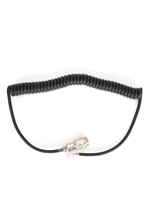 Microphone Adapter Cable 8 Pin to RJ45 Adapter Cord for FT857 FT450D FT897D FT991 FT891