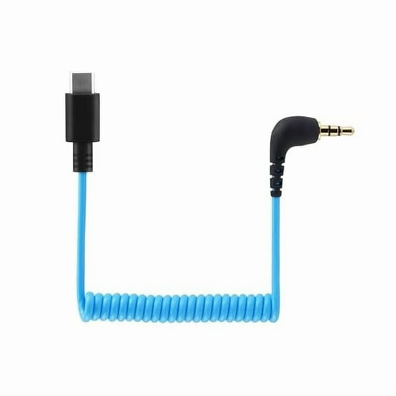 Microphone Adapter for Rode Wireless GO 2, ME, Pro USB C to 3.5mm TRS Mic Cable, for Hollyland Lark M1 / M2 / MAX / 150 / M1 / MAX Duo DAC Coiled YJJSKEJIo Cable for iPhone 15 16 Android
