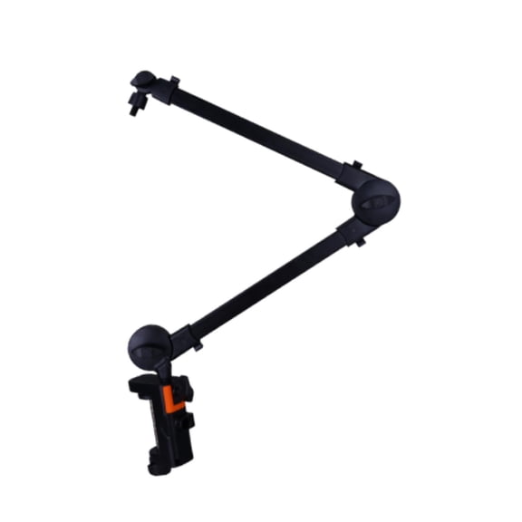 Microphone Arm Stand Boom Arm Mic Holder Alloy Construction Adjustable Desk Mount for Podcast Streaming Studio