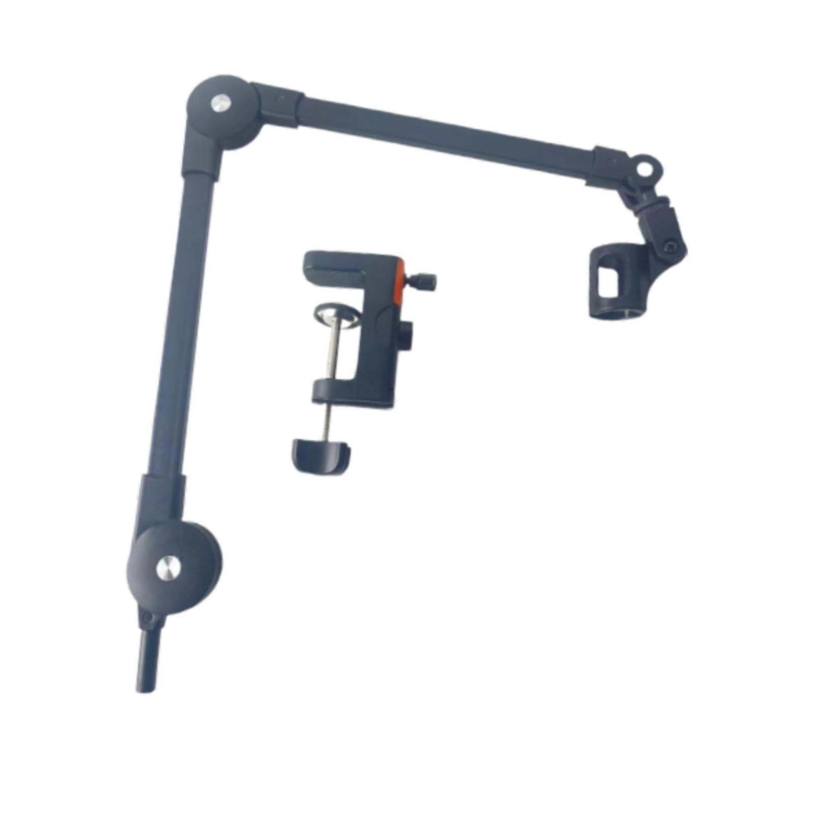 Microphone Arm Stand Boom Arm Stand Adjustable Holder Durable Alloy Material for Streaming Podcast Studio