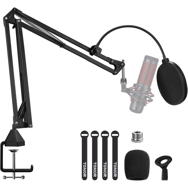 Toboli Bras à joints pour microphone 80cm Support Micros de 3/8 5/8
