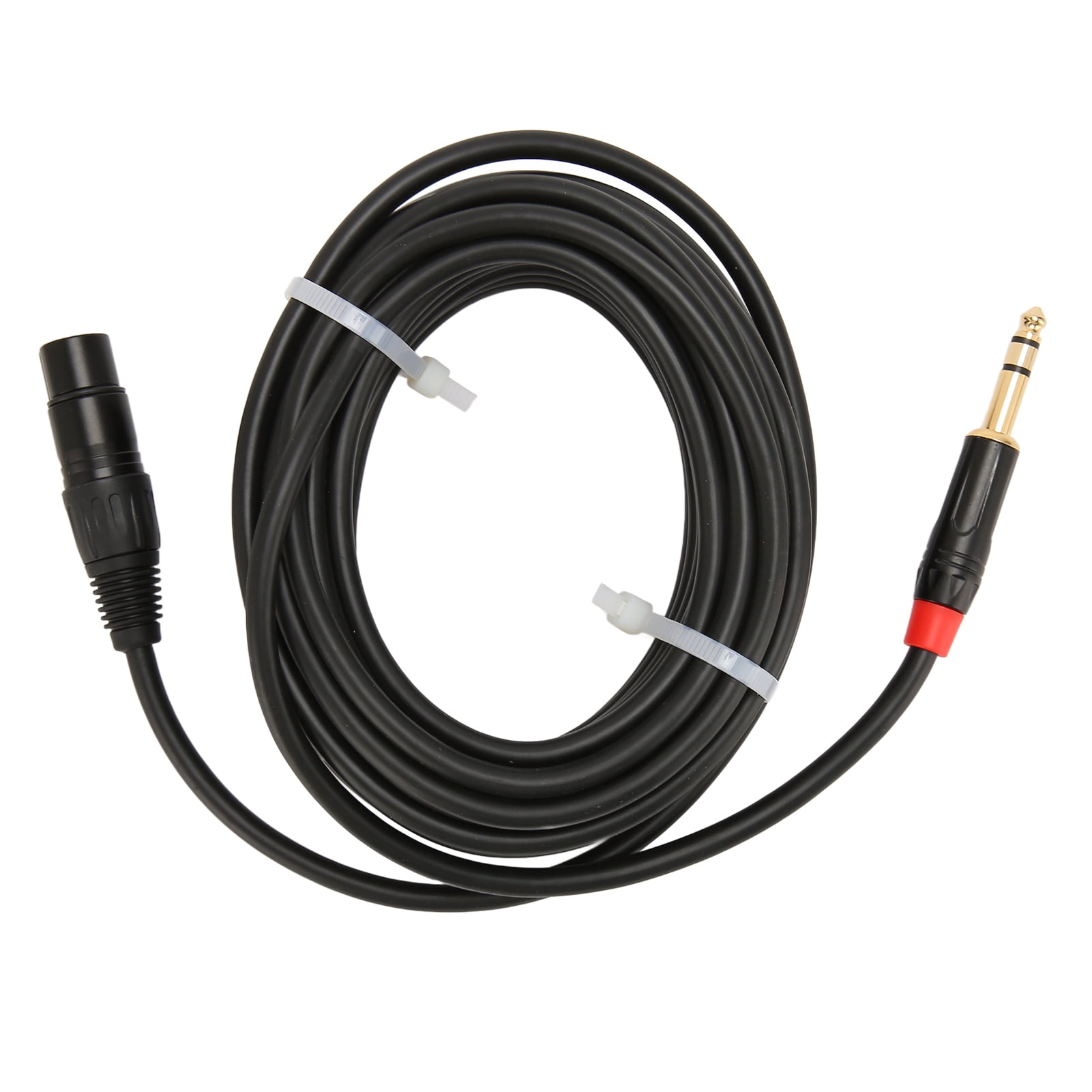 Microphone Cable 8m XLR Female to 6.35mm TRS Balanced ...