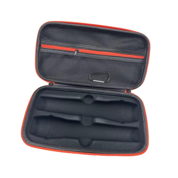 Microphone Case Hard Case Carrying Box Sponge Padding Water Resistant for Performers Stage Travel