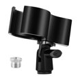 thumbnail image 1 of Microphone Clip Mic Clip Holder Clamp Accessory Universal Spring Loaded PP Construction for Podcasters Studio Use, 1 of 9