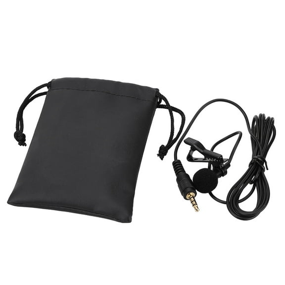 Microphone,Computer Pc Laptop Wired Mic Lavalier Hands-free Mic Pad Computer Clip-on Mic Portable 3.5mm Condenser Wired Hands-free 3.5mm Condenser Portable Clip-on 3.5 Mm Wired