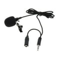 thumbnail image 1 of Microphone Condenser Plugging in Microphone 3.5mm for & Android Smartphone, Interview Headphones Skype, 1 of 7