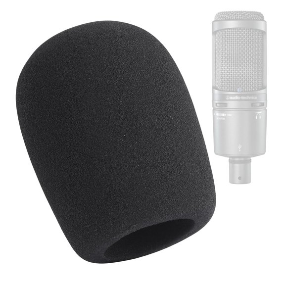 Microphone Cover - Foam Mic Covers Windscreen Suitable for Most Standard Handheld Microphone 6 PCS