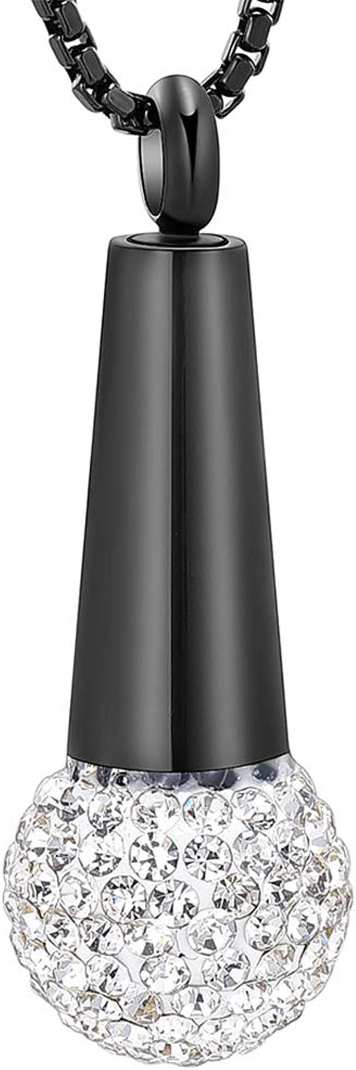 Microphone urn necklace Clearance