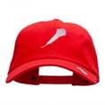 thumbnail image 1 of Microphone Embroidered Washed Cap - Red OSFM, 1 of 5