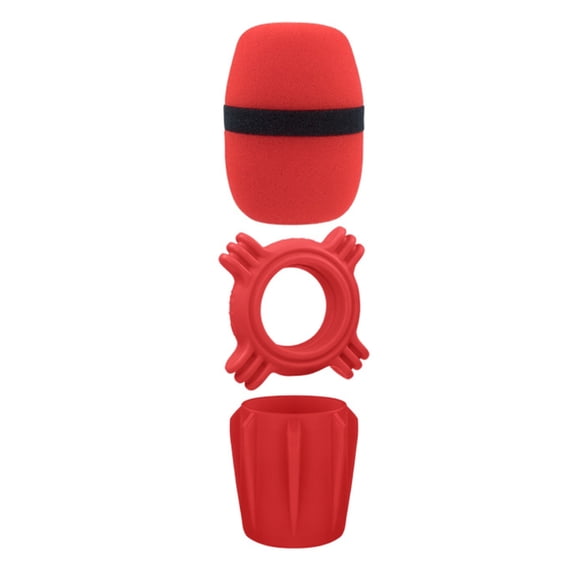 Microphone Foam Covers AntiRoll Rings Microphone Foam Windshield Windscreen For Professional Singers And Podcasters