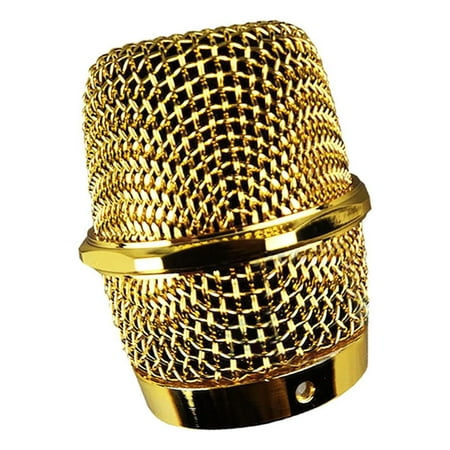 Microphone Grille Ball Cover Microphone Head Replace Microphone Grill Head 12