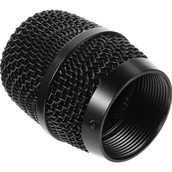 ifundom Black Metal Mesh Microphone Grill Replacement Accessory Compatible with Most Microphones