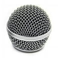 thumbnail image 1 of Microphone Grille Mesh Microphone Ball Head Replacement Microphone Cover For Shure SM58 PG58 BETA58A BETA87A Microphone Replacement Grille, 1 of 10