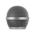 thumbnail image 1 of Microphone Grille Mic Replacement Ball Head Compatible with Shure SM58/SM58S/SM58LC/BETA58/BETA58A/SA-M30/SV100/UT2/PGX24/SLX4 Microphones, 1 of 6