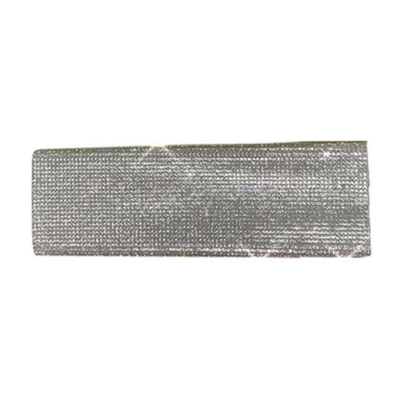 Microphone Guard Decorative Mic Sleeve Case Housing Skin with Rhinestones for KTV Hosts and MCs
